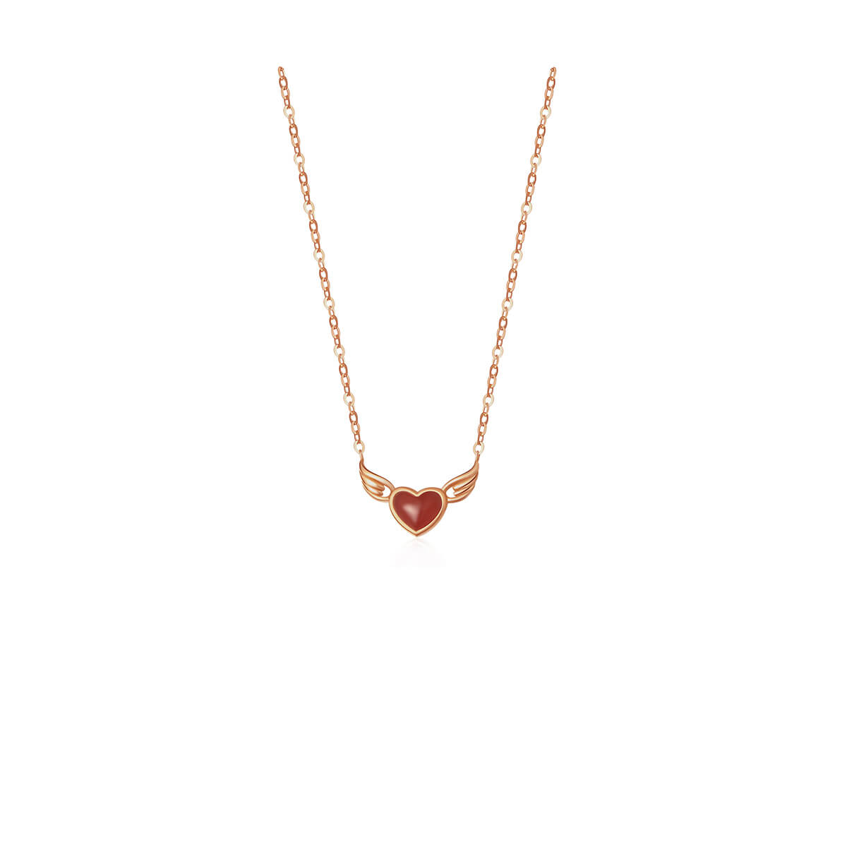 14K Red Necklace