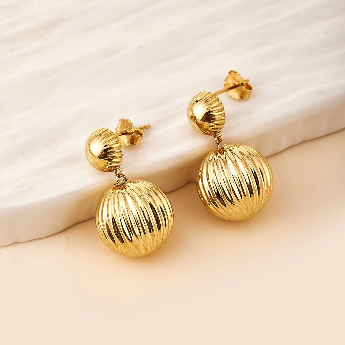 18K gold Earrings