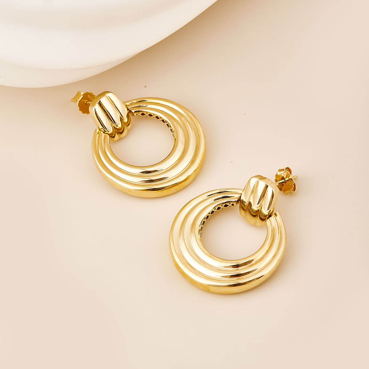 18K gold Earrings