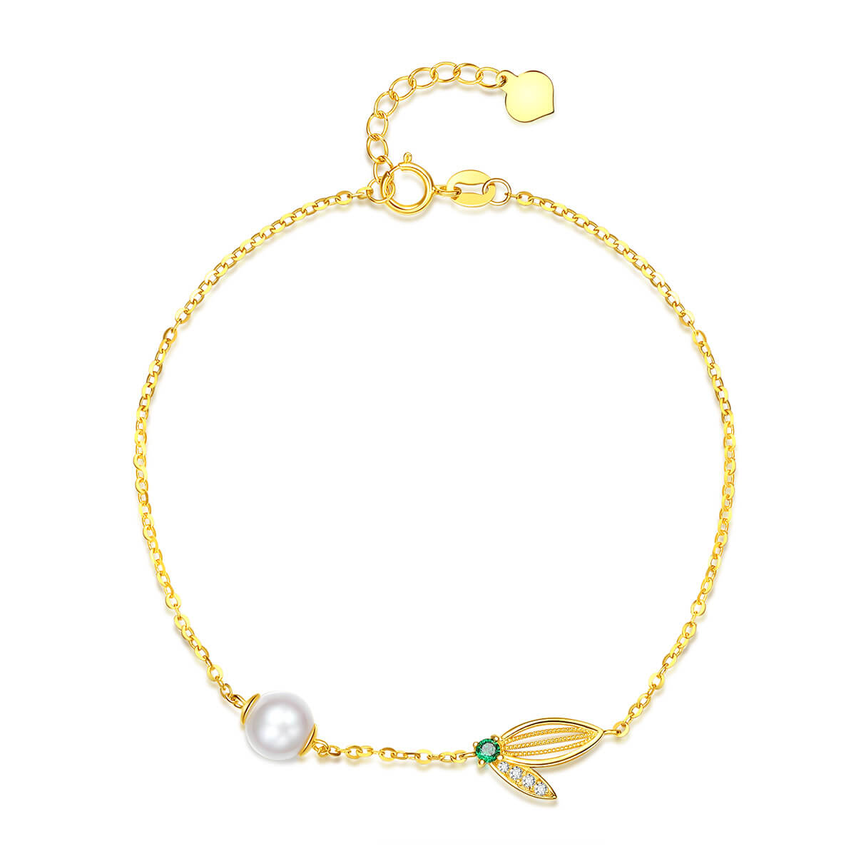 18K yellow bracelet