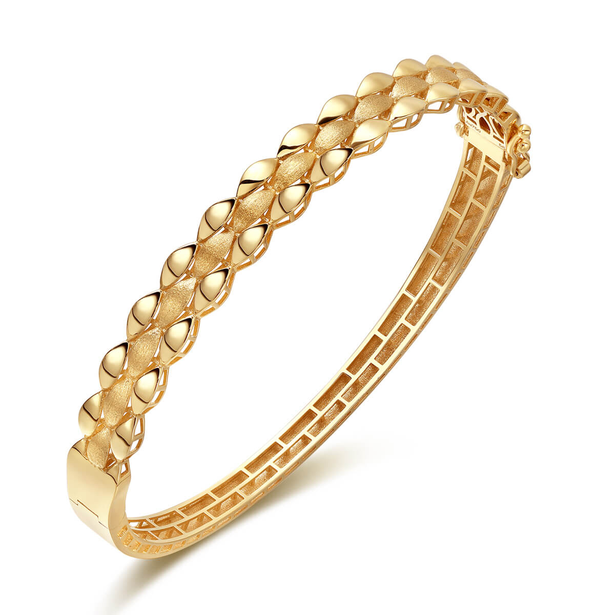 18K yellow precision bracelet